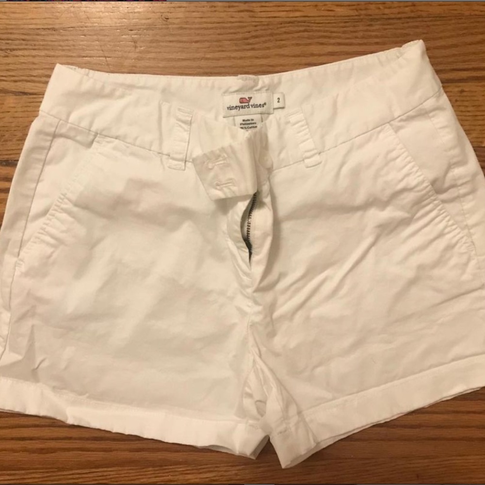Vineyard Vines Everyday White Shorts Classic